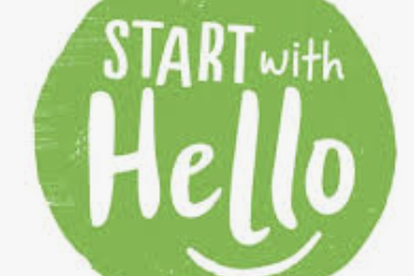 Start With Hello Week- (Sept. 15-19)